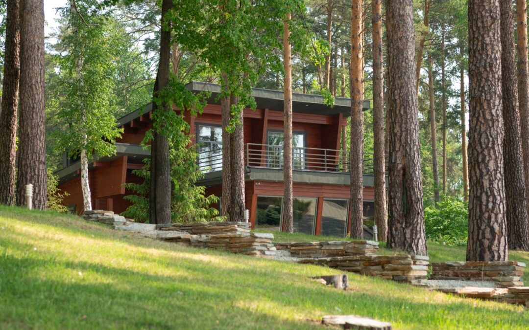 Dom całoroczny z drewna